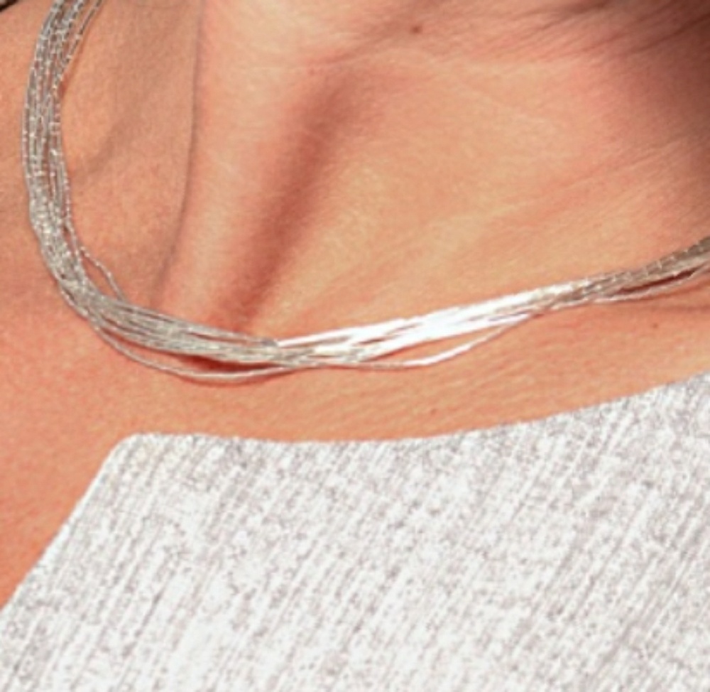 Ten Strand Silver Necklace